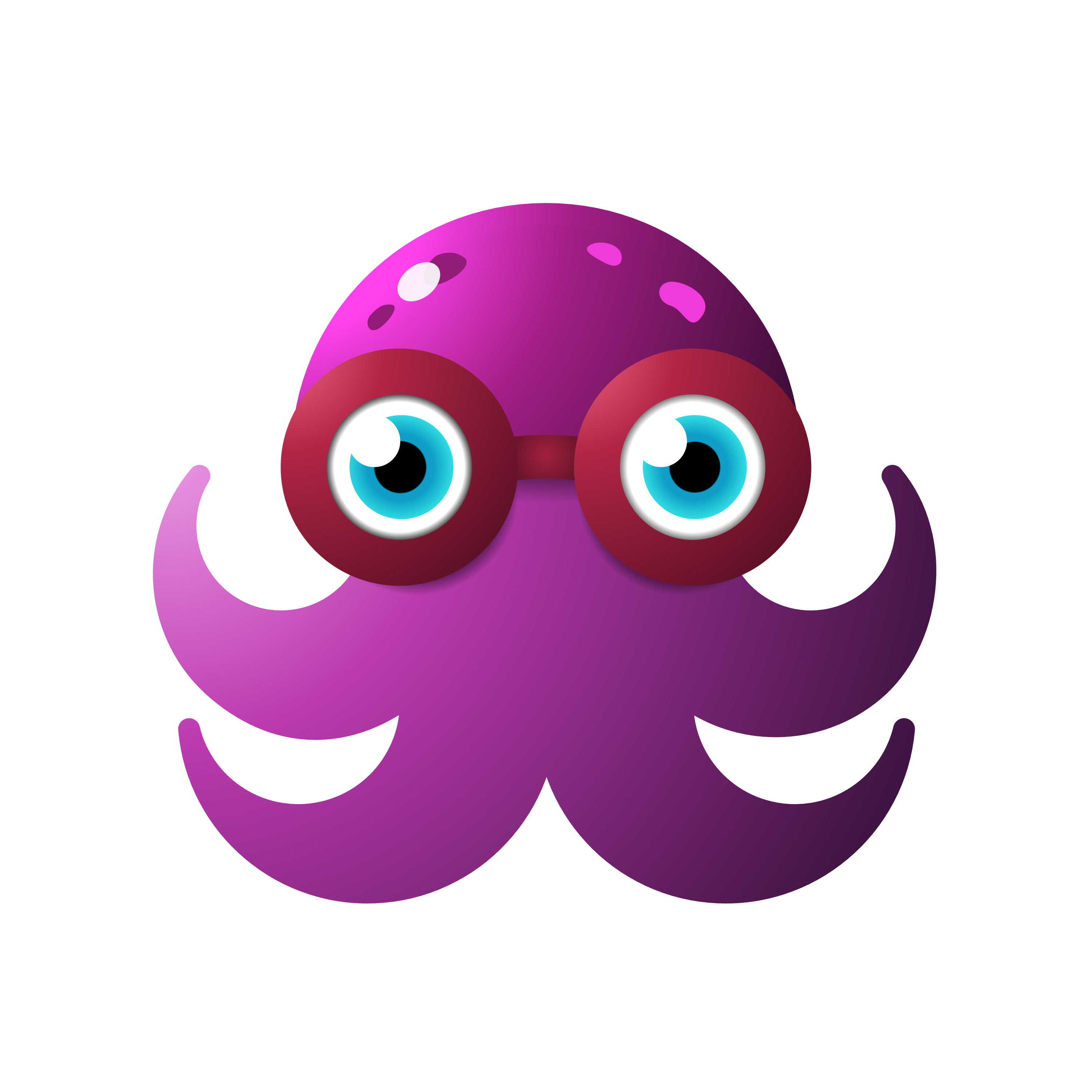 educaAI Oktopus Maskottchen